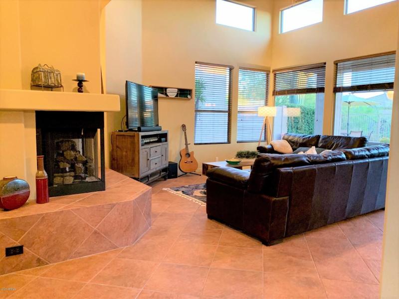 Fireplace at great room