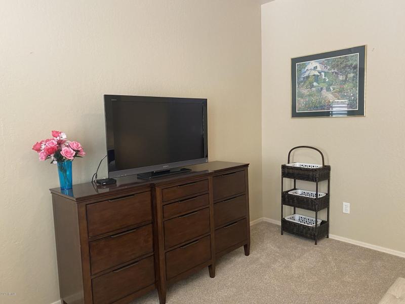 Master Bedroom with TV