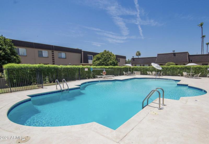 Sparkling Community Pool