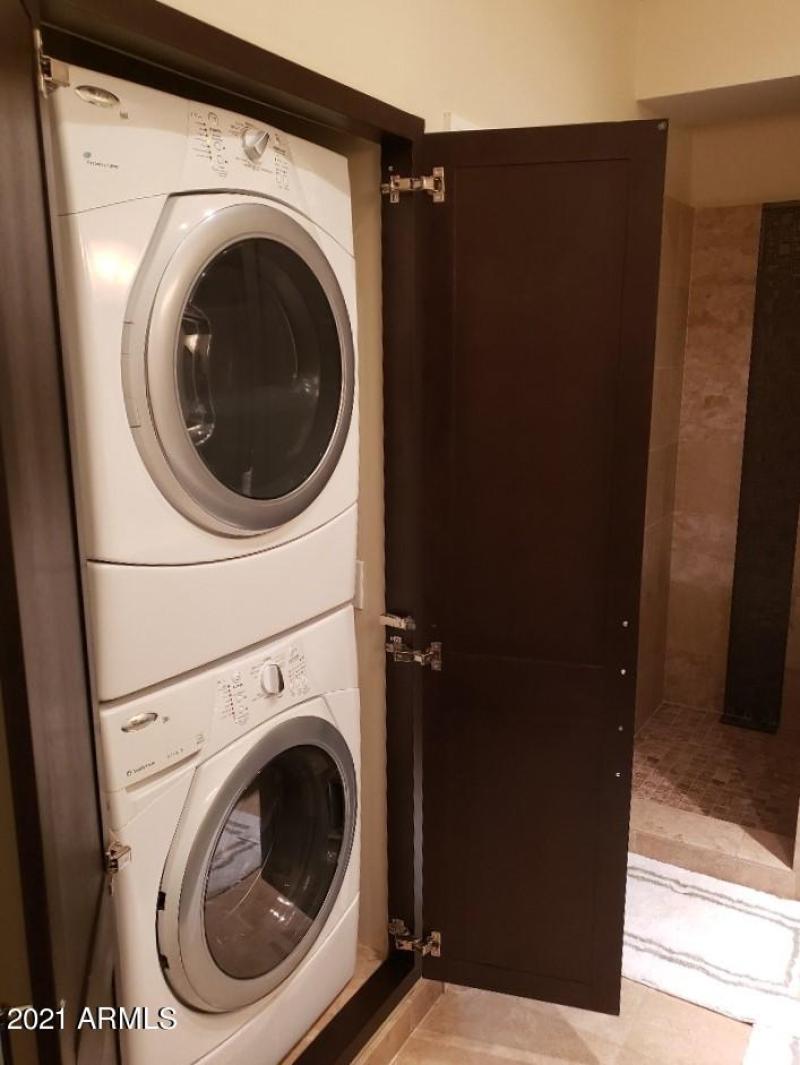 Laundry in Main Bath