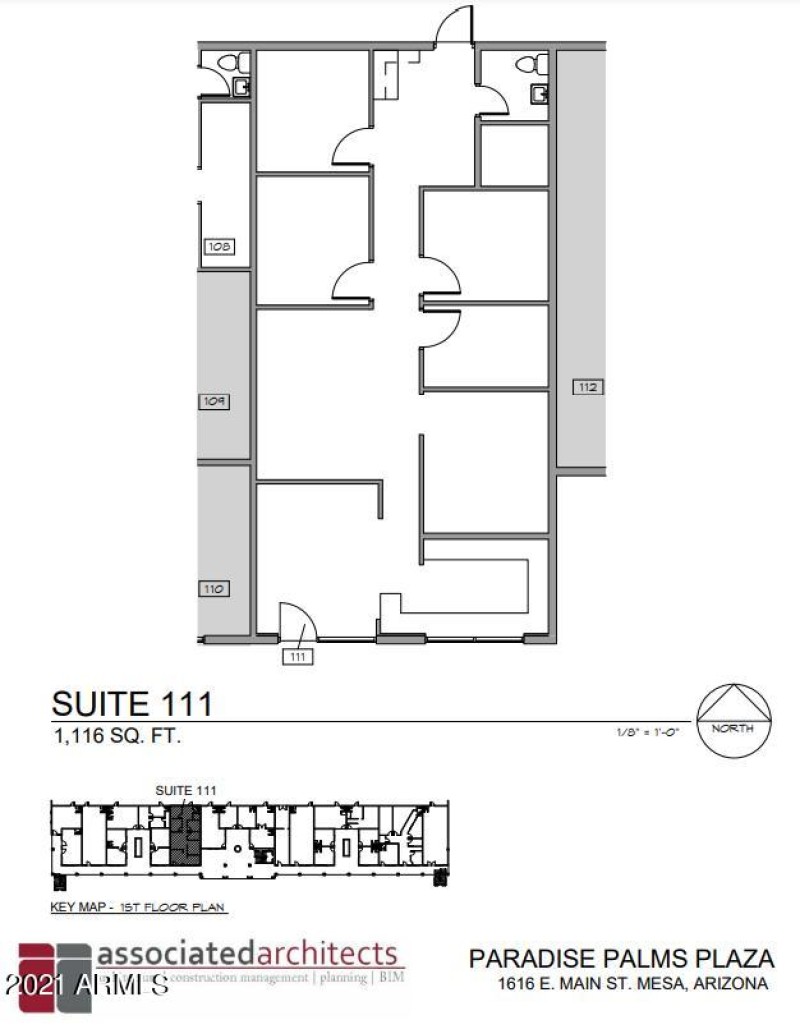 Suite 111 floorplan