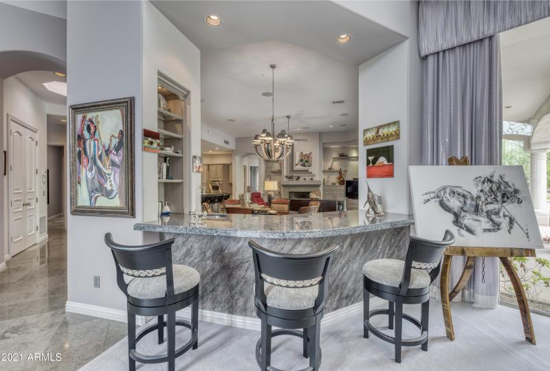 Wet Bar ~ Family Room