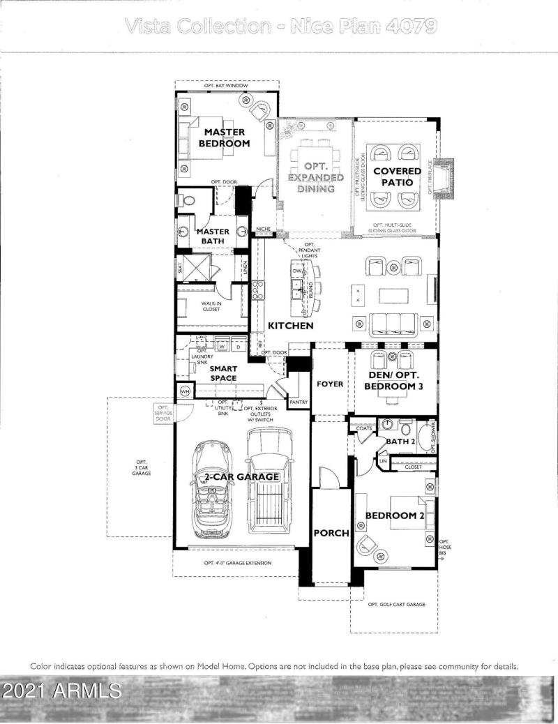 18004 East Silver Sage - Floor Plan