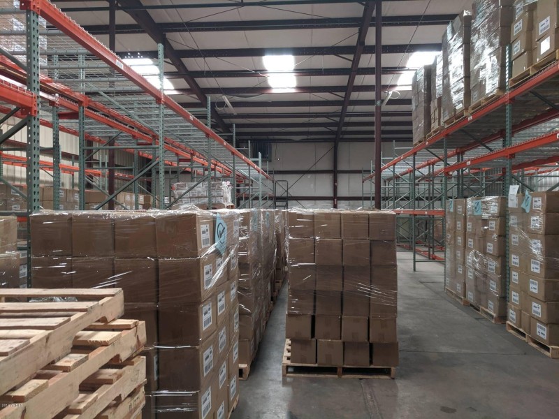 Warehouse main area