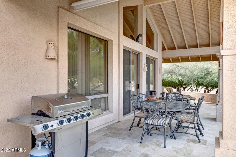 Patio with BBQ Grill