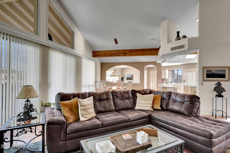 Living Room with Sectional