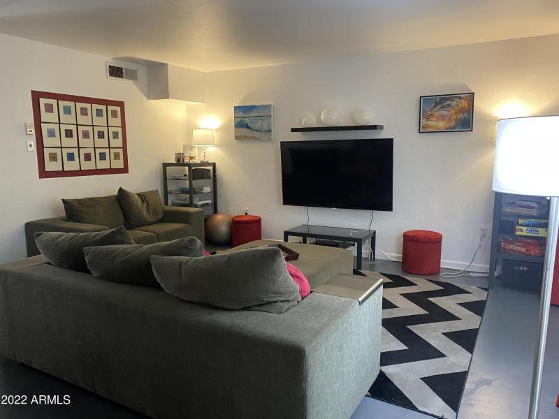 Large TV in Living Room