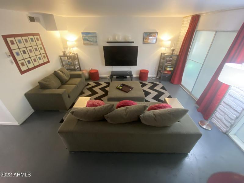 Living Room with Sleeper Sofa