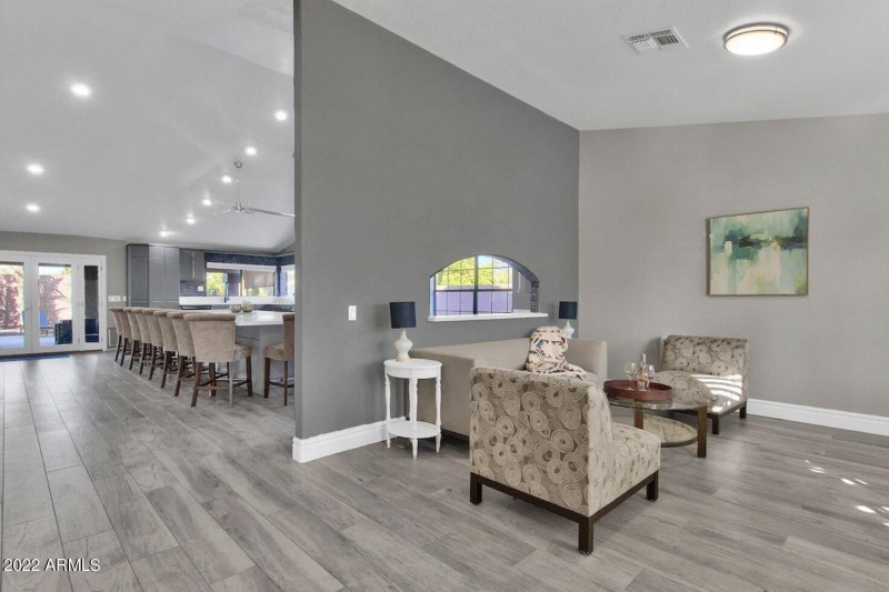 Living Room off of Kitchen