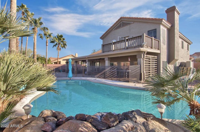 Backyard Heated Pool