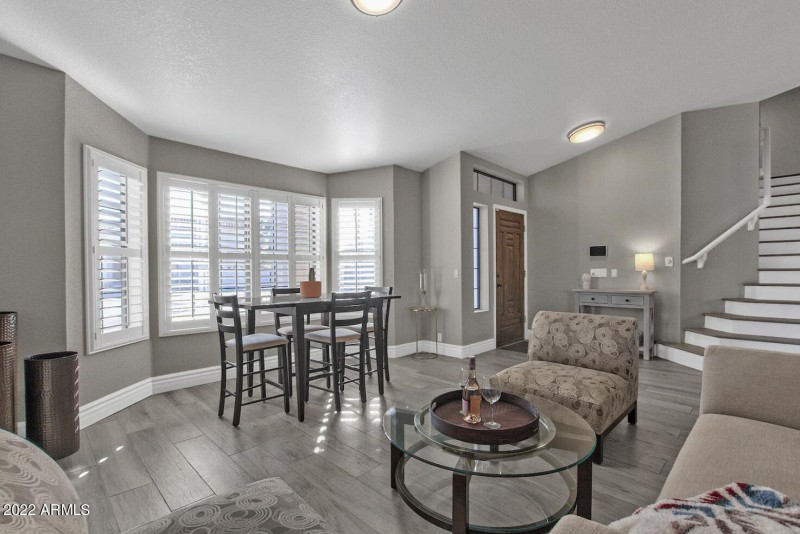 Living Room and Formal Dining Area