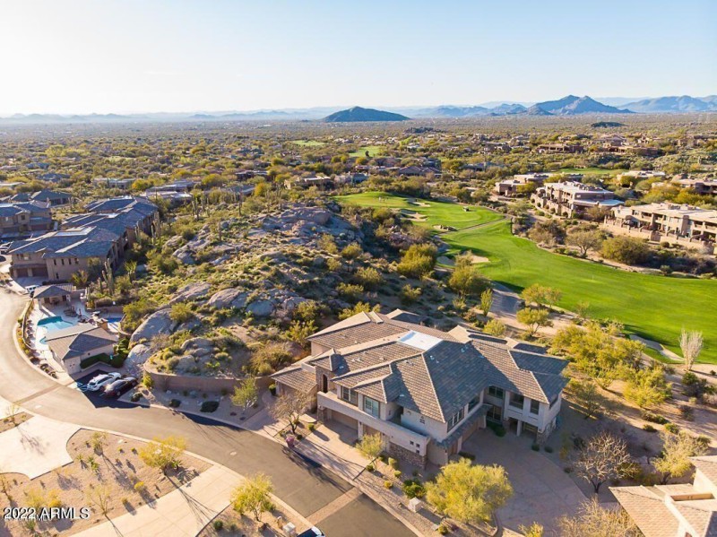 Aerial View White Feather