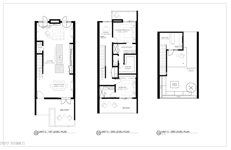 Unit C Floor Plan