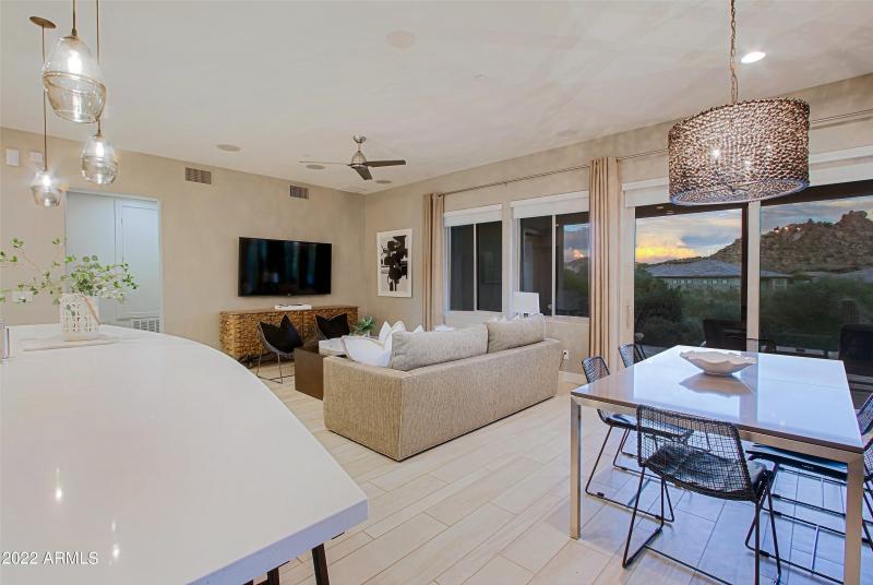 Kitchen and Dining Area