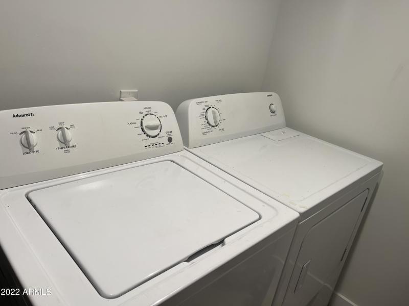 Full Size Washer and Dryer