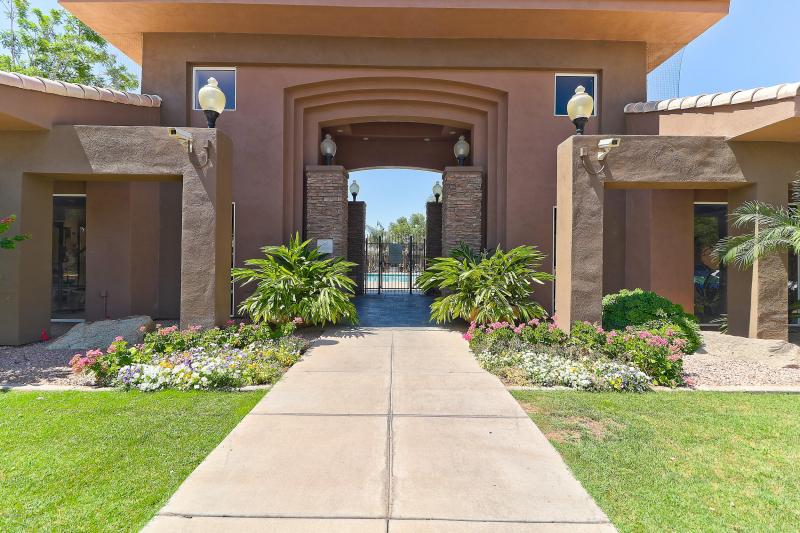 Pool Entrance