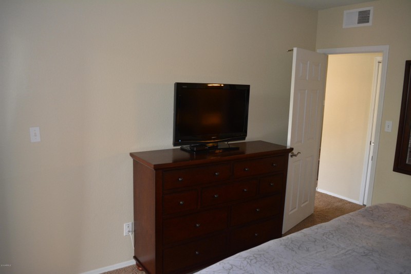 TV in Master Bedroom