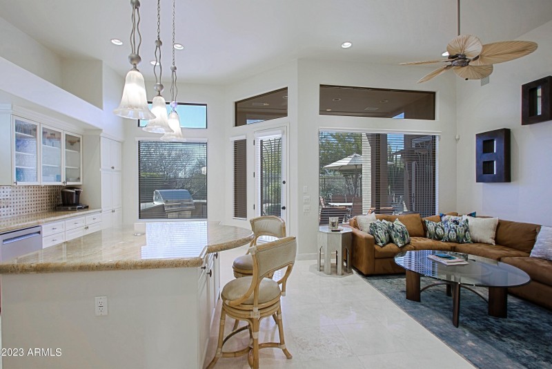 Kitchen and Family Room