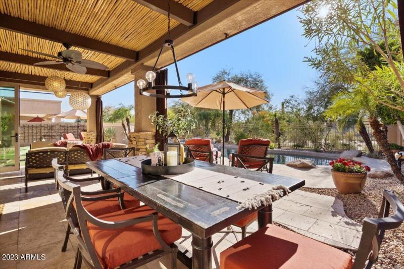 Patio with beautiful view