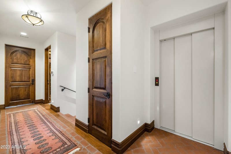 Hallway and 2nd Elevator