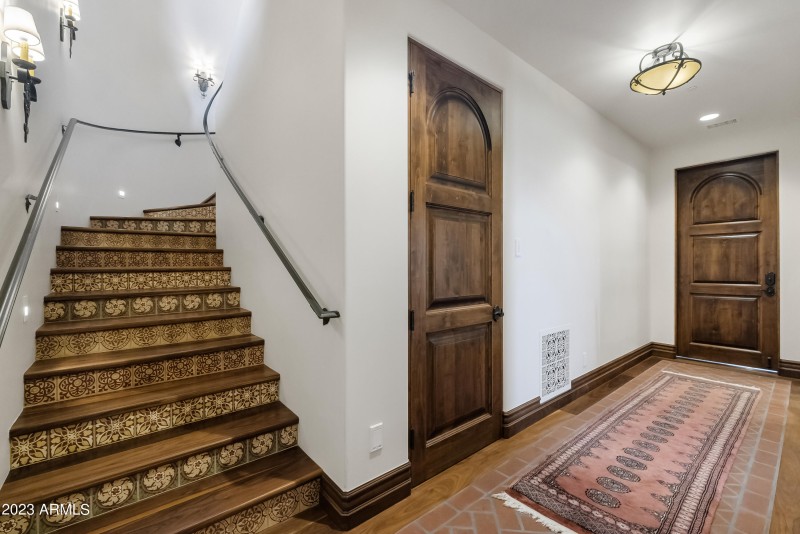 Italian Tiled Staircase