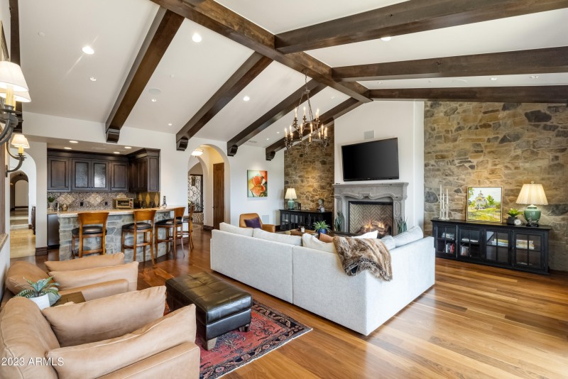 Decorative Truss Ceiling