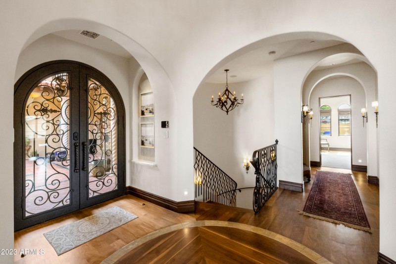 Front Door and Foyer