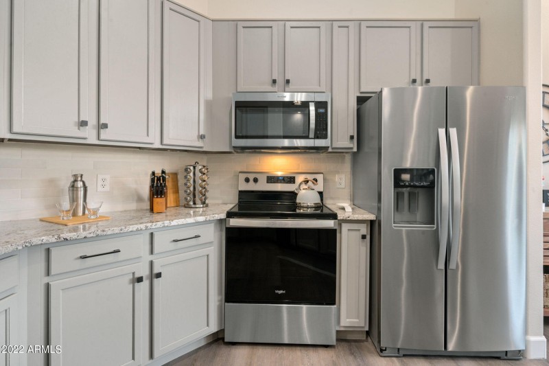 Kitchen with Granite Countertops