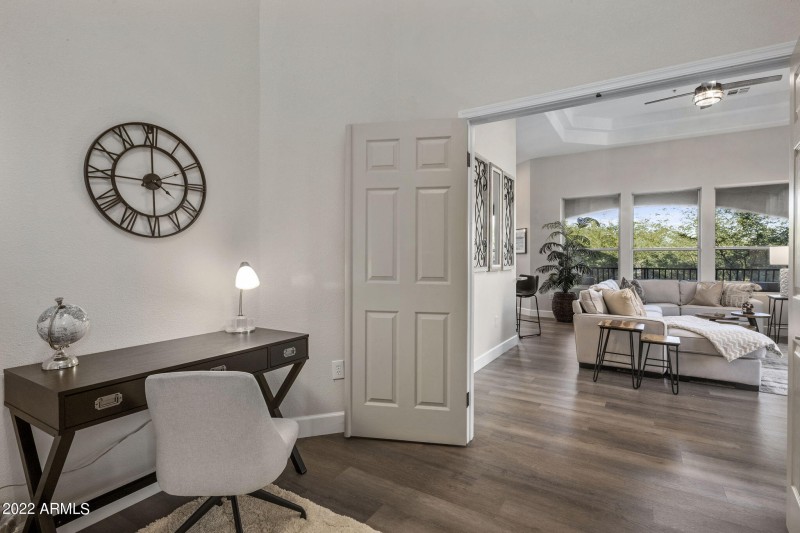 Bedroom 3 with Office Space