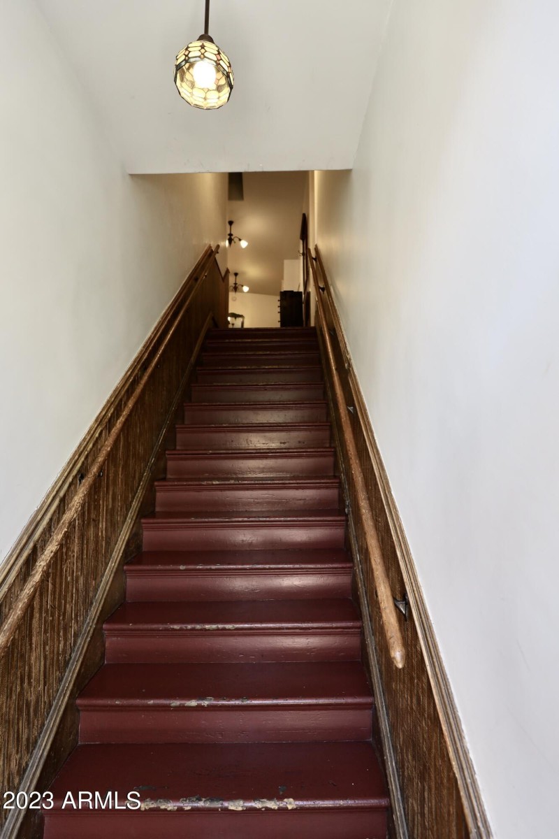 Stairway to Hotel Rooms
