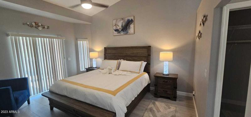 Master bed.