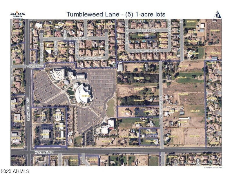 Map with Streets Nearby