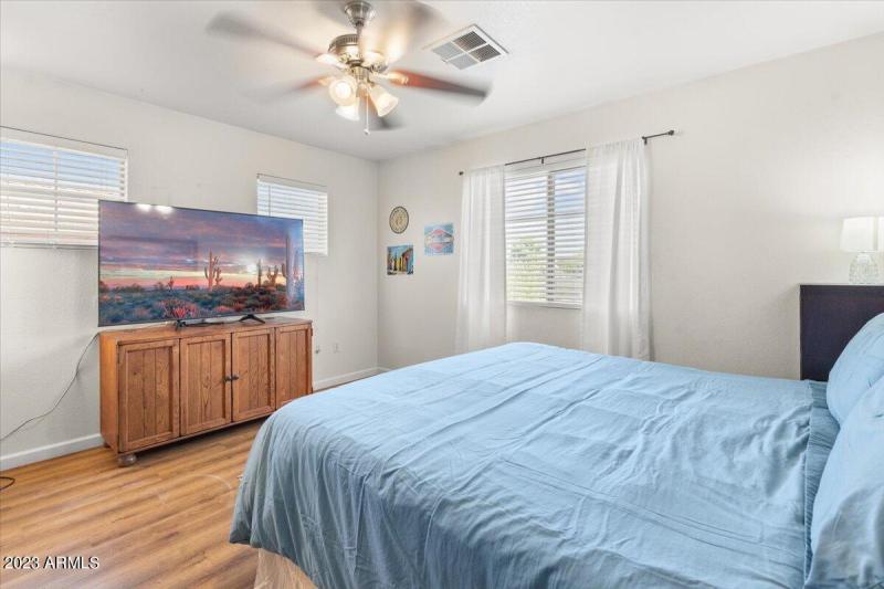 Primary Bedroom with King Size Bed