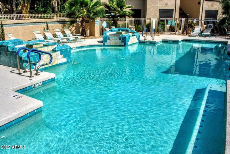 Resort-Like Pool Area