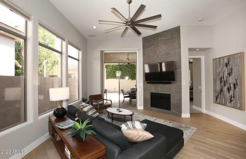 Great Room - Gas Fireplace