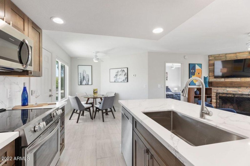 kitchen open floorplan