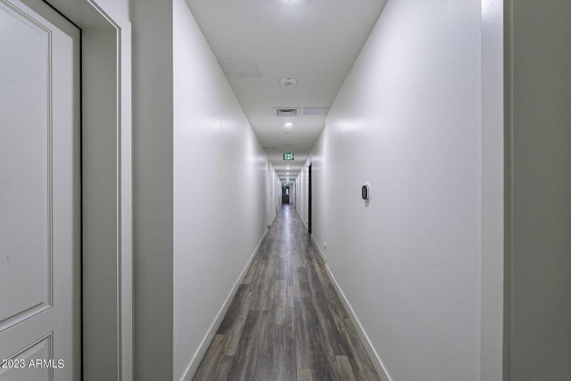 Interior Building Hallway