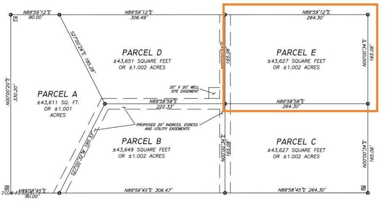 Survey Lot E