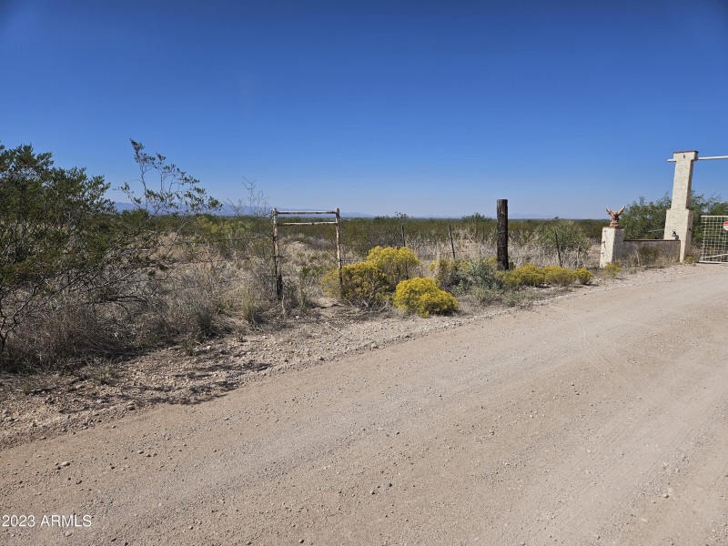 end of road by gate