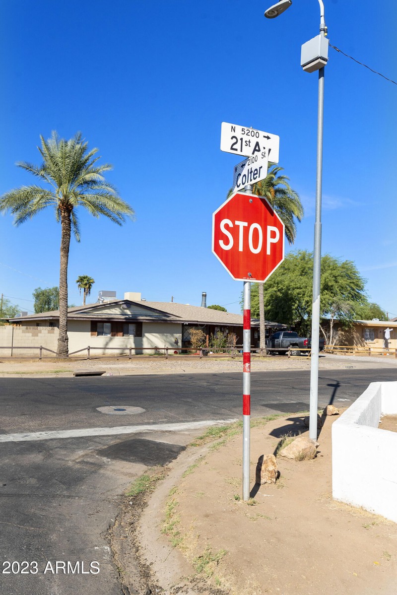 21st Ave and Colter St.