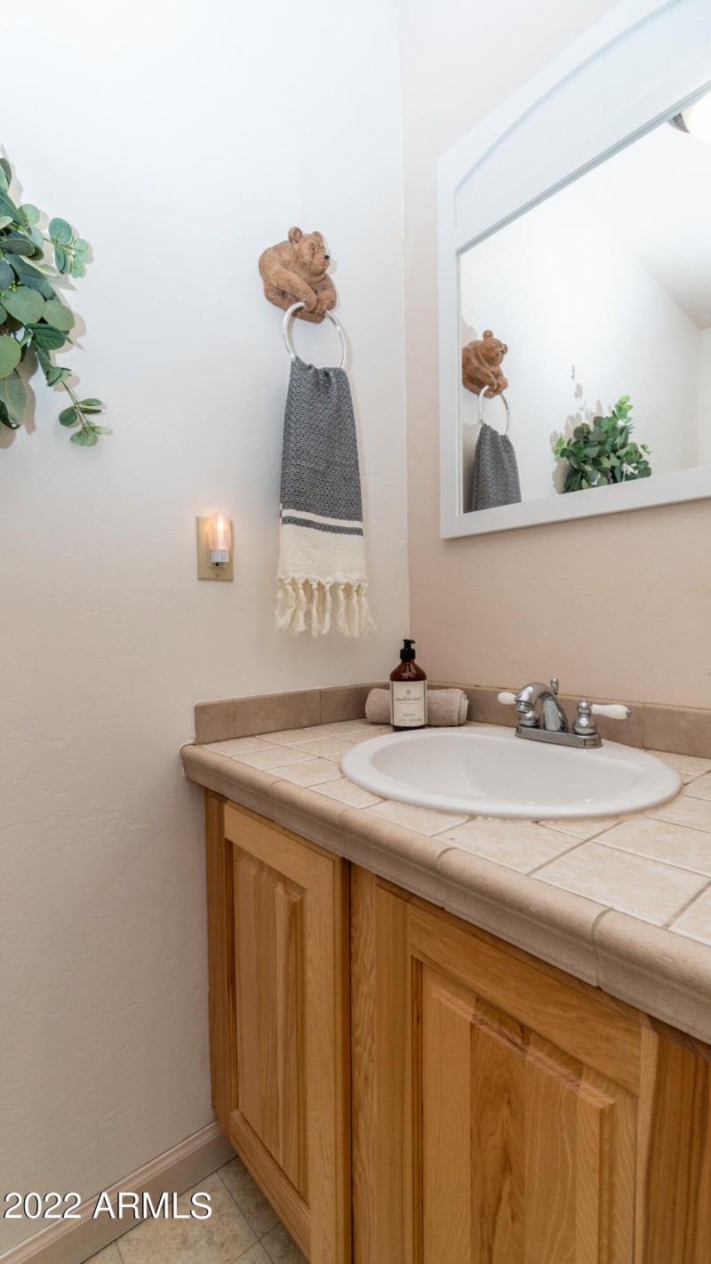 half guest room bath