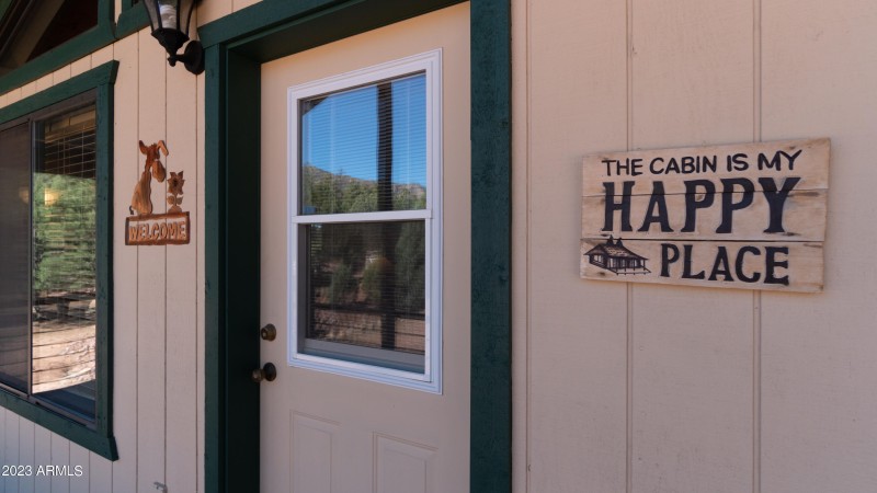 side patio entrance