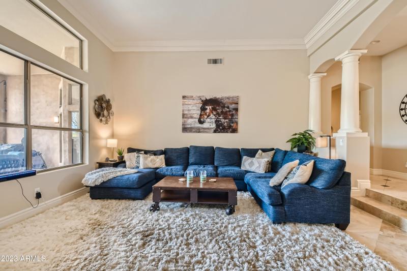 Spacious Living Room