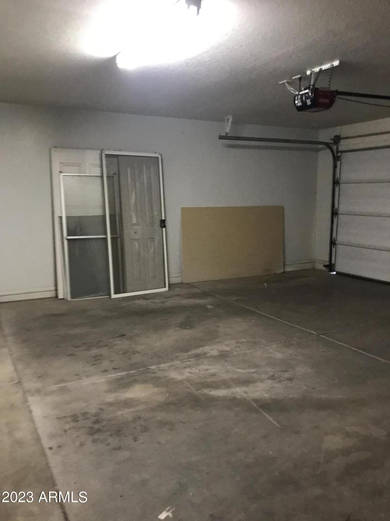 inside garage