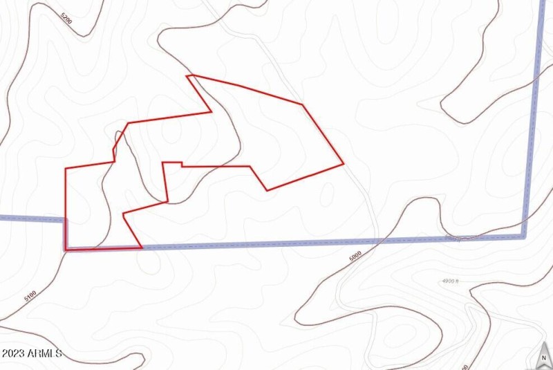 100 ft Contours