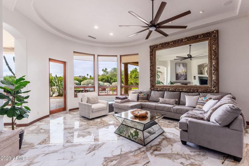 all new flooring in living room