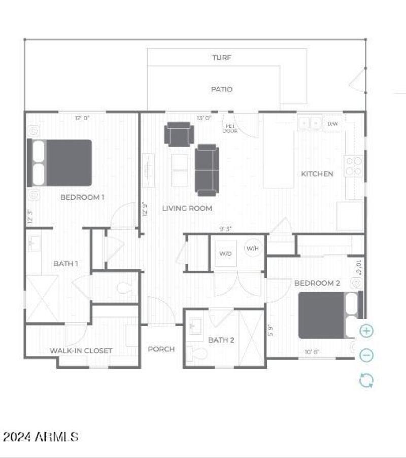 2 Bedroom