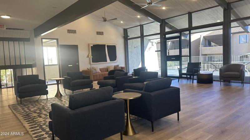 Multiple lounge areas