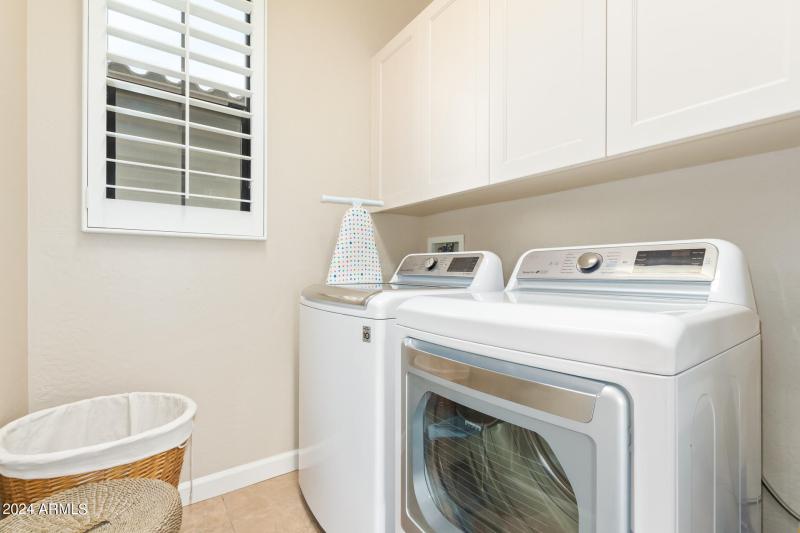 Laundry with Plenty of Storage