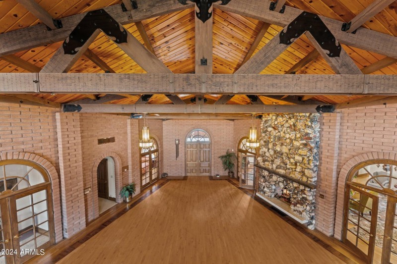 View to Bedrooms & Family Room